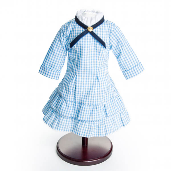 Blue Checkered Dress