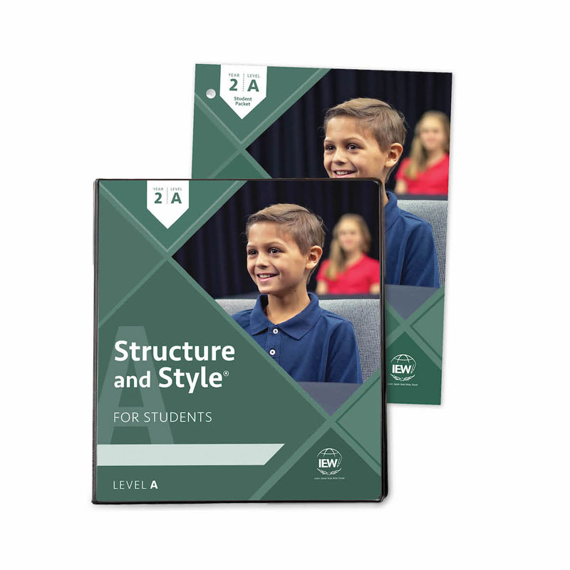 Structure and Style for Students: Year 2 Level A Binder & Student Packet