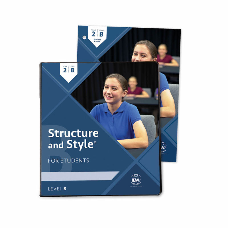 Structure and Style for Students: Year 2 Level B Binder & Student Packet