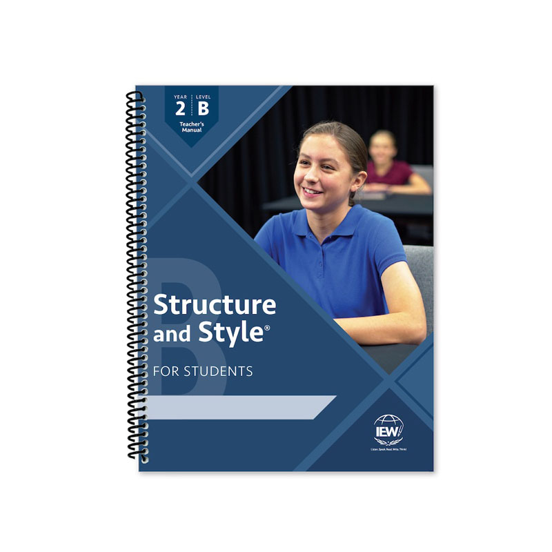 Structure and Style for Students: Year 2 Level B Teacher's Manual only