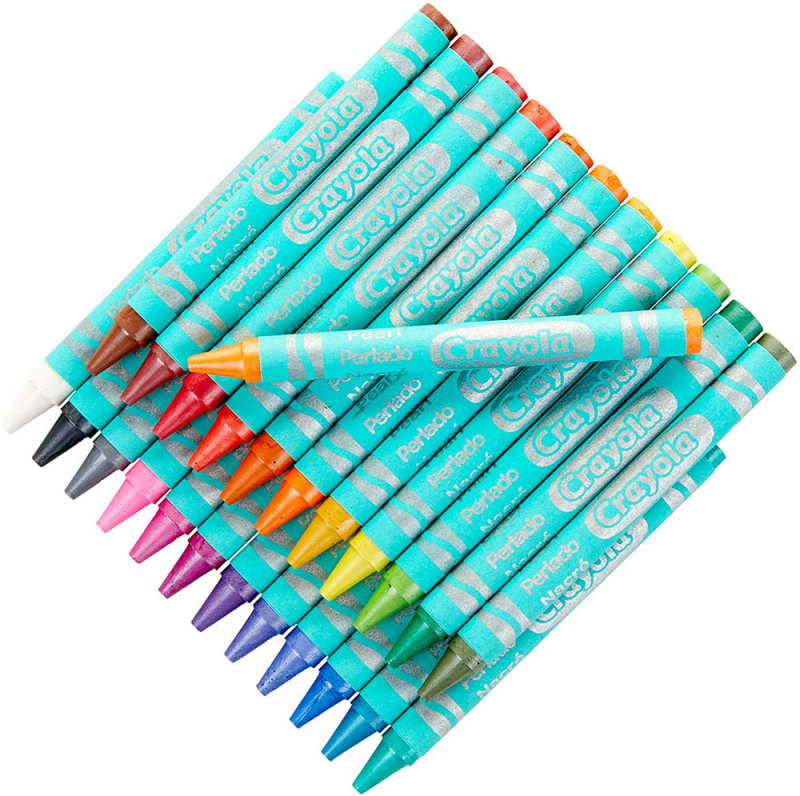 Crayola Pearl Crayons - 24 Count | Crayola