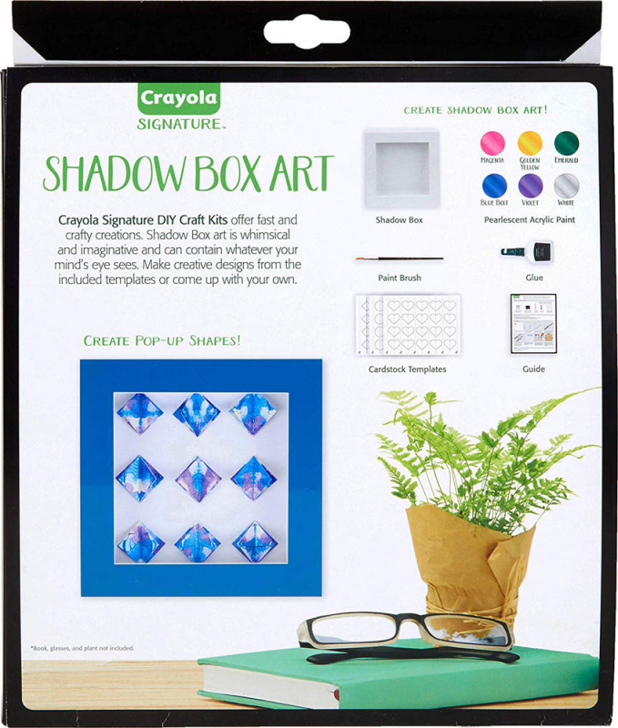 Crayola Signature Shadow Box Frame Kit Crayola