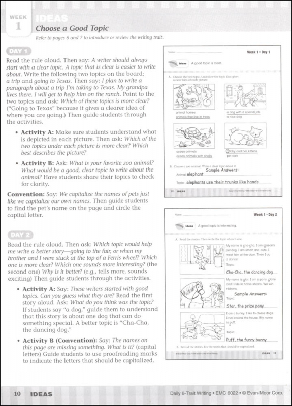 Evan-Moor Daily Handwriting Practice Lesson Plans