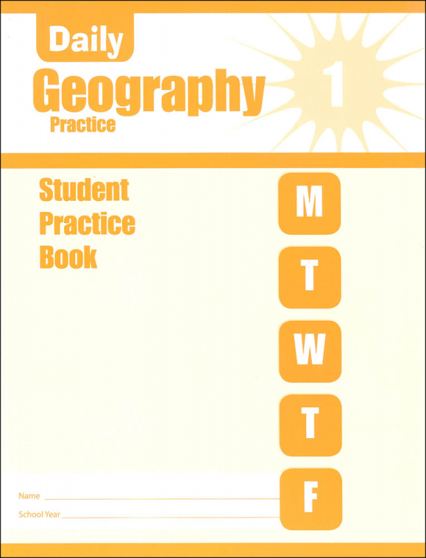Daily Geography Practice Grade 1 Individual Student Workbook Evan