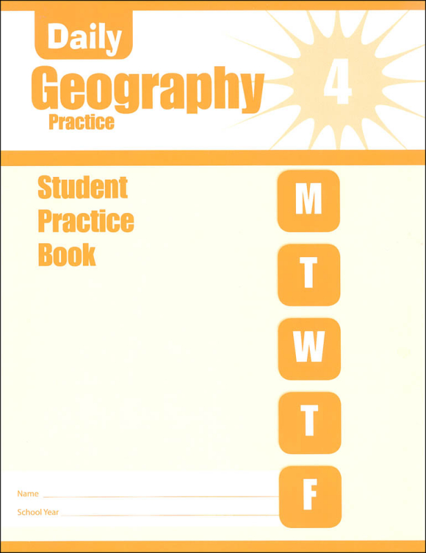 Daily Geography Practice Grade 4 - Individual Student Workbook