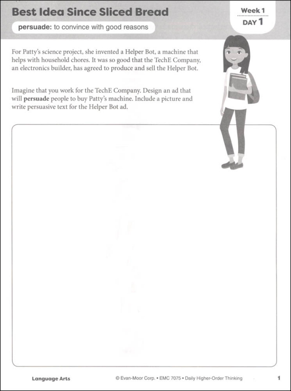 Daily Higher-Order Thinking Grade 5 - Individual Student Workbook ...