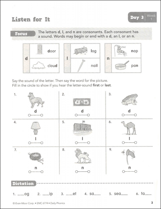 Daily Phonics Grades 4-6+ - Individual Student Workbook | Evan-Moor ...