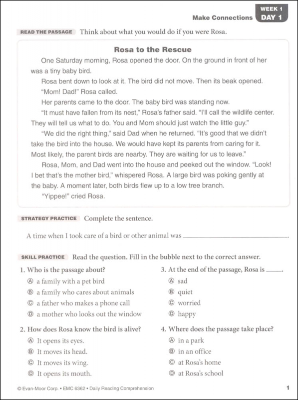 Daily Reading Comprehension Grade 2 - Individual Student Workbook ...