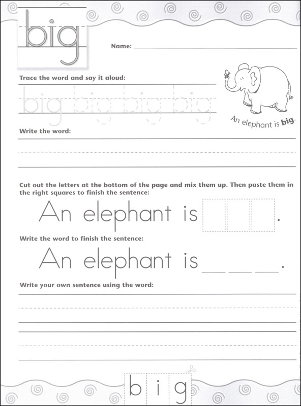 100 Write-and-Learn Sight Word Practice Pages | Scholastic Teaching ...