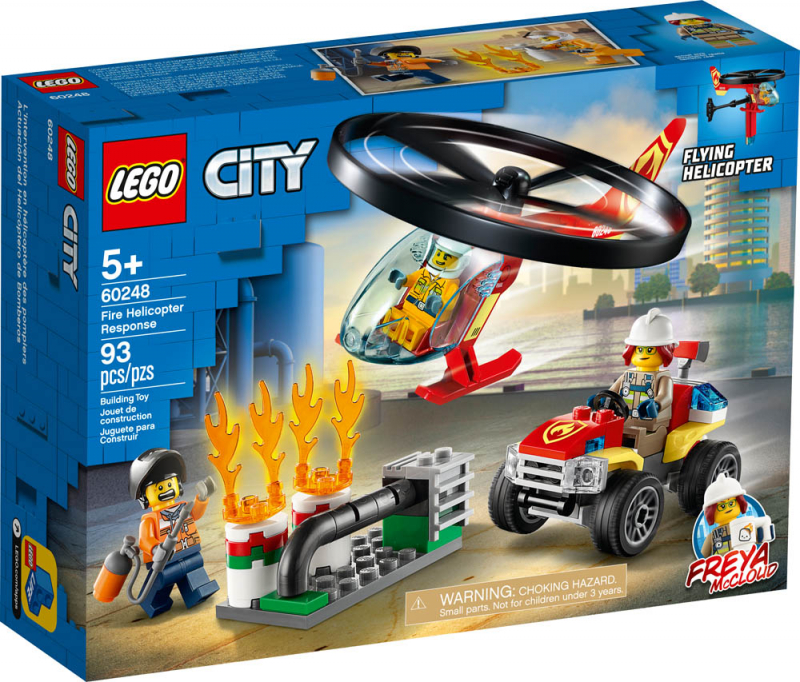 LEGO City Fire Helicopter Response (60248)