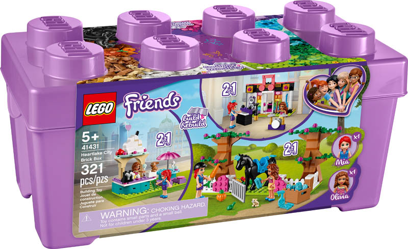 trend St tigger LEGO Friends Heartlake City Brick Box (41431) | LEGO 