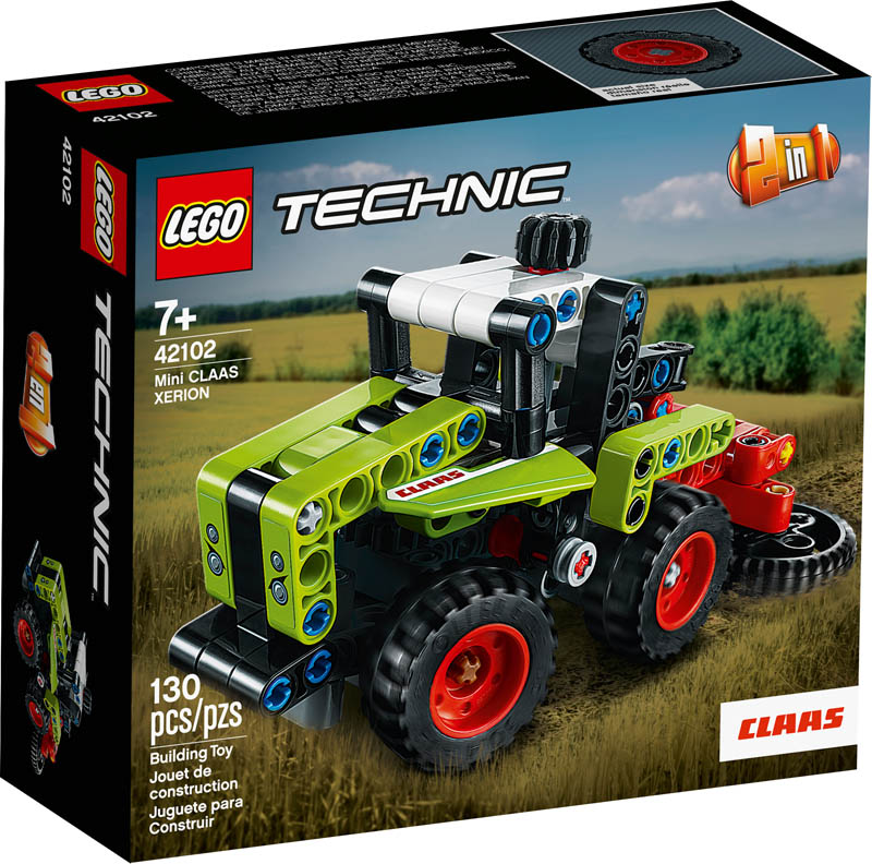 Forbandet Byblomst lommetørklæde LEGO Technic Mini CLAAS XERION (42102) | LEGO 
