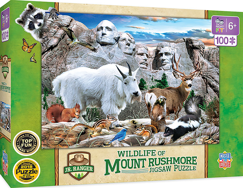 Mount Rushmore Puzzle (100 piece)