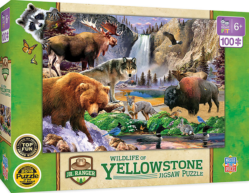 Yellowstone National Park Puzzle (100 piece)