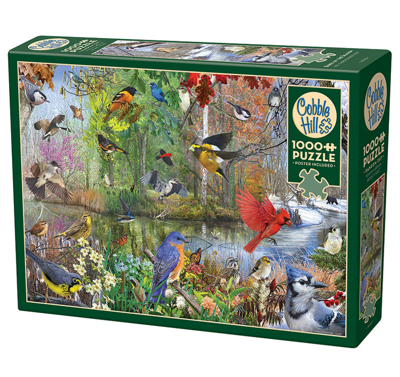 Birds of the Season Puzzle (1000 piece)