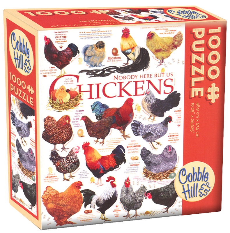Chicken Quotes Jigsaw Puzzle (1000 piece)