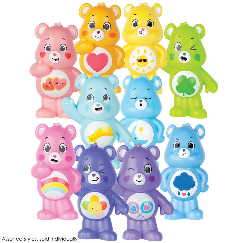 CARE BEARS 1 BLUE Surprise Collectible Figure Pack & Coin 2020 New 