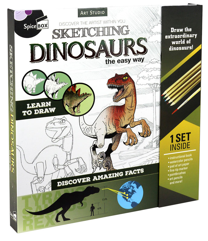 Sketching Dinosaurs (Art Studio)