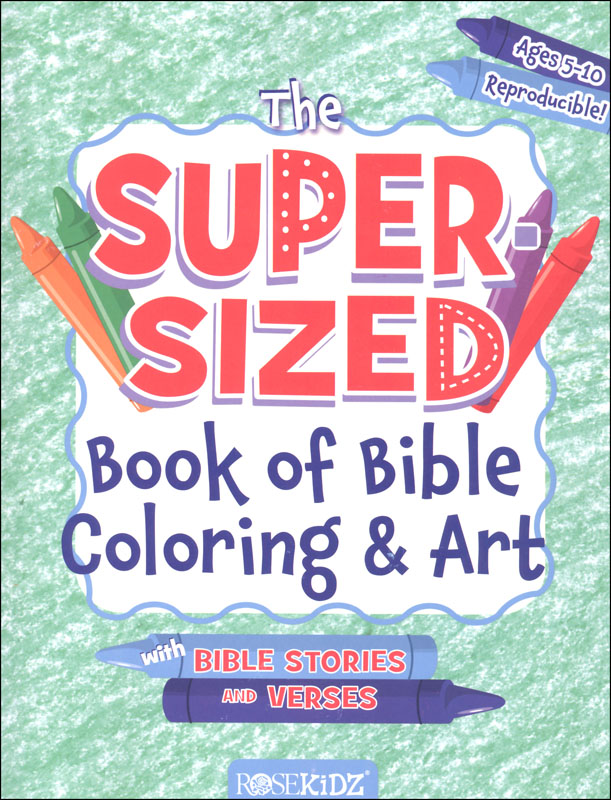 Super-Sized Book of Bible Coloring & Art