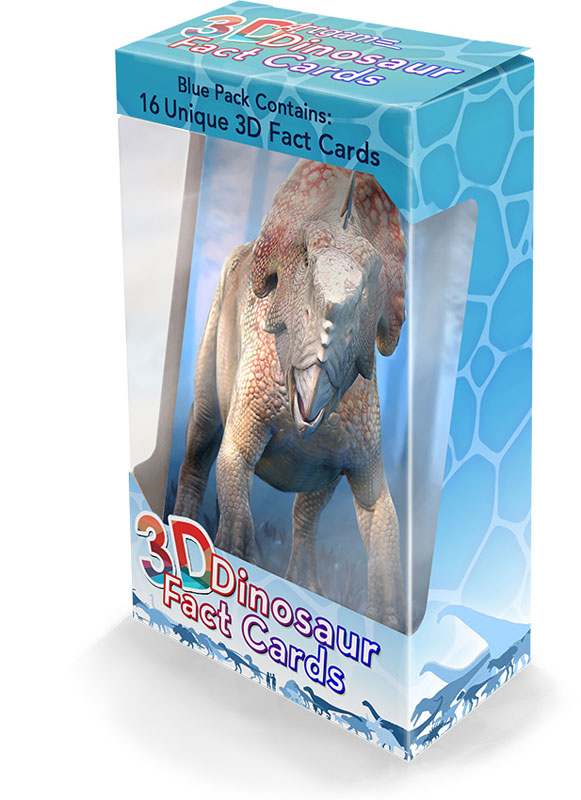 Dinosaur Facts Cards - Blue Pack