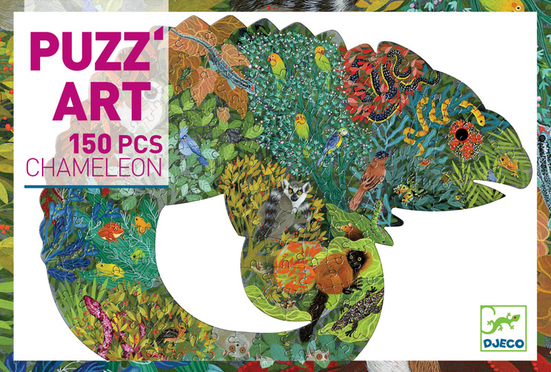 Chameleon Puzz' Art Puzzle (150 Pieces)