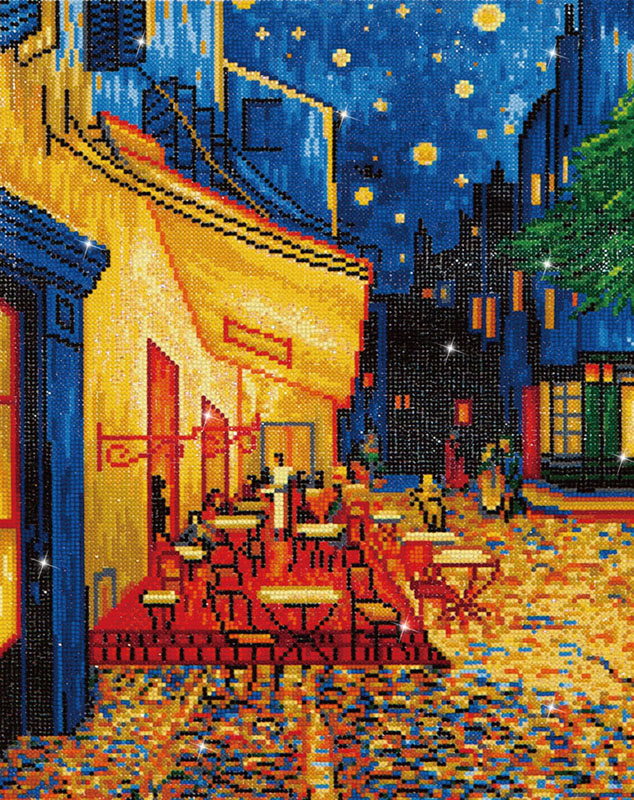 Café at Night - Van Gogh Diamond Dotz Kit (Intermediate)