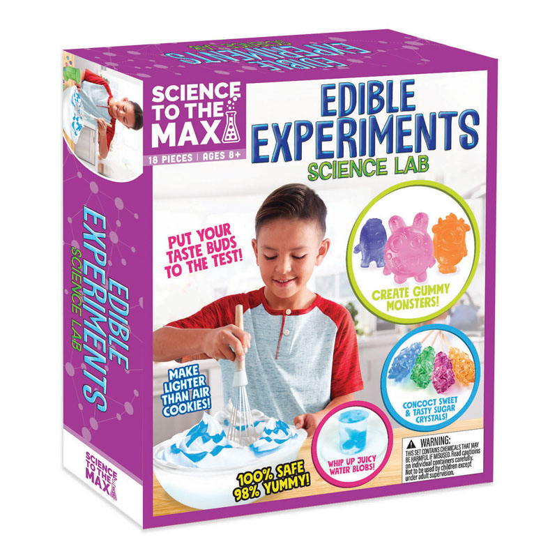 edible science experiments book