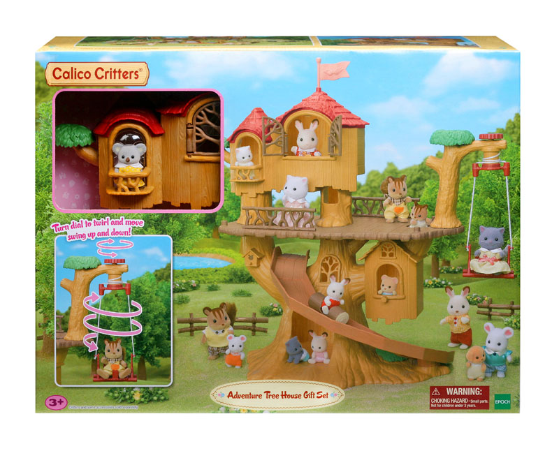 Calico Critters Adventure Tree House Toy Play Gift Kids Family Fun CC1444 NEW 