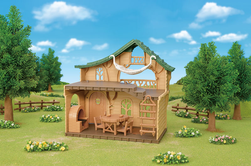 calico critters lakeside lodge gift set