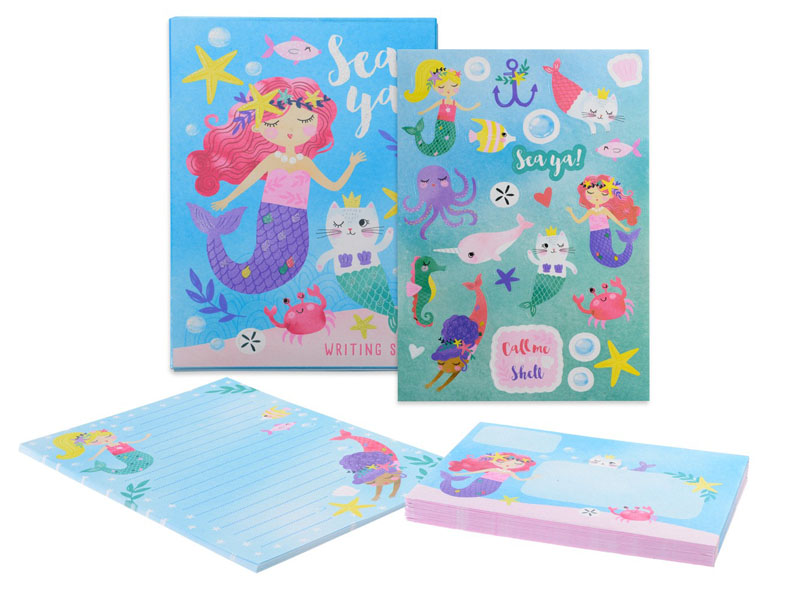 Mermaid Writing Set | Jewelkeeper