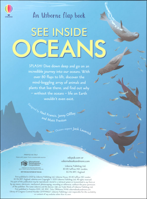 See Inside Oceans (See Inside Books) | EDC / Usborne | 9780794548841