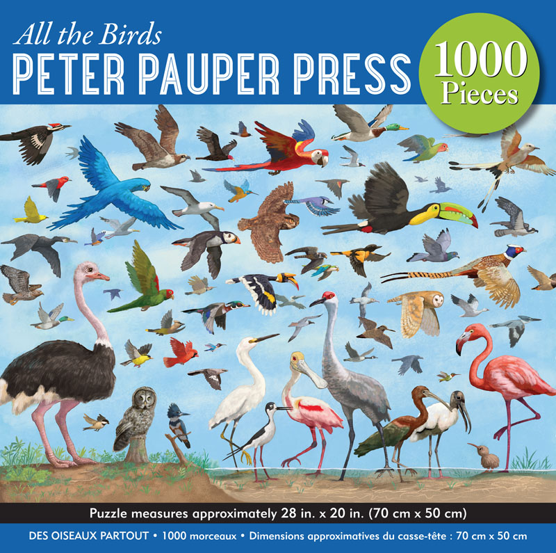 All the Birds Jigsaw Puzzle (1000 pieces)