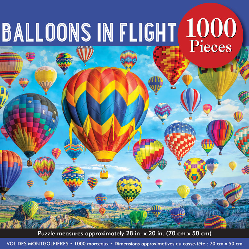 Balloons in Flight Jigsaw Puzzle (1000 pieces)
