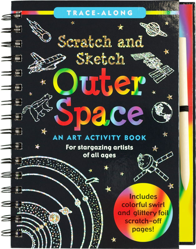 Simple Sketch Surprise Scratch Drawing Art Book 