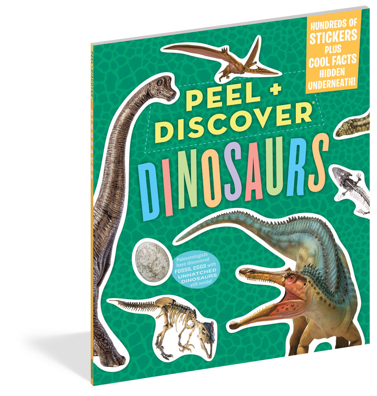 Peel + Discover: Dinosaurs | Workman Publishing Company | 9781523503582