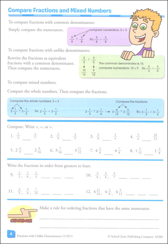 Math Basics Grade 6 Workbook | School Zone