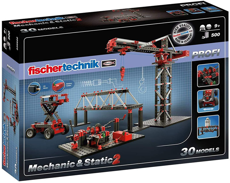 Fischertechnik Advanced Mechanic + Static 2 Building Kit