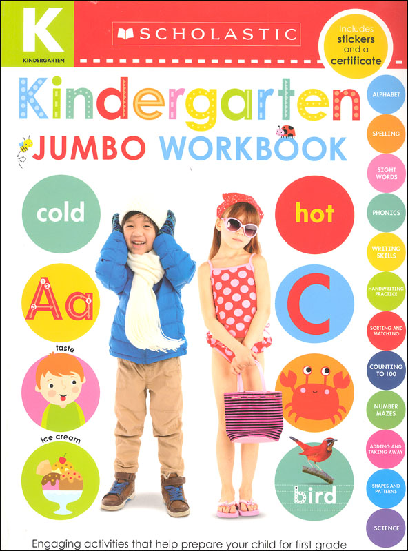 Jumbo Workbook: Kindergarten (Scholastic Early Learners) | Cartwheel