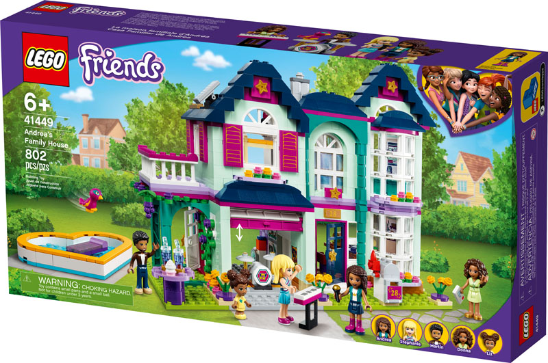 LEGO Friends Andrea's Pool Party Building Set - wide 2