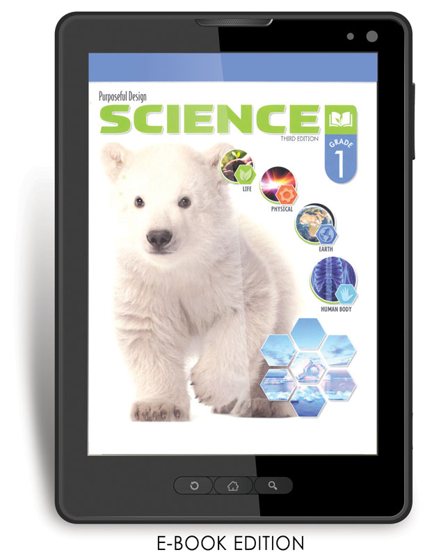 Purposeful Design Science - Grade 1 Teacher Edition E-Book 1-year subscription (3rd Edition)