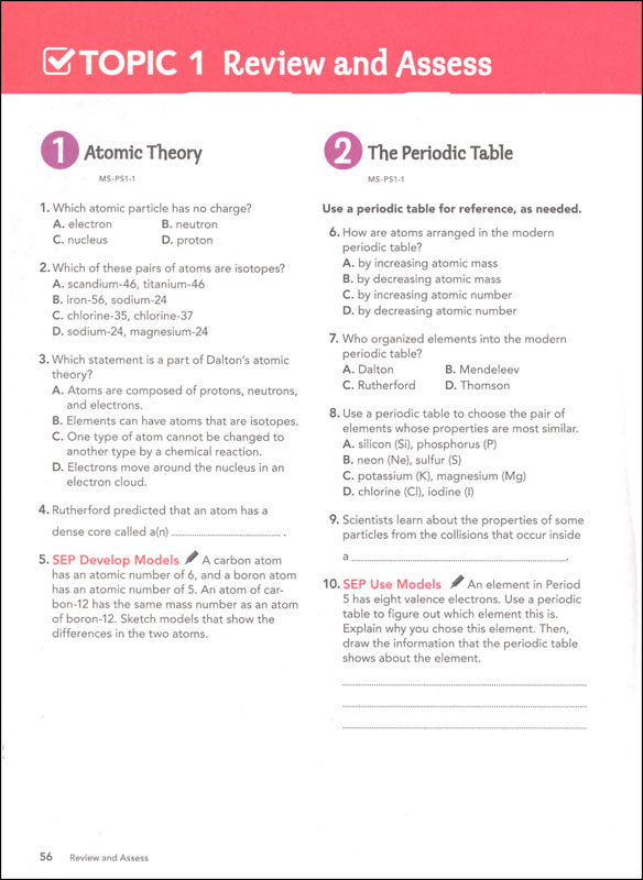 Elevate Elementary Science 2019 Home School Bundle Grade 8 Pearson