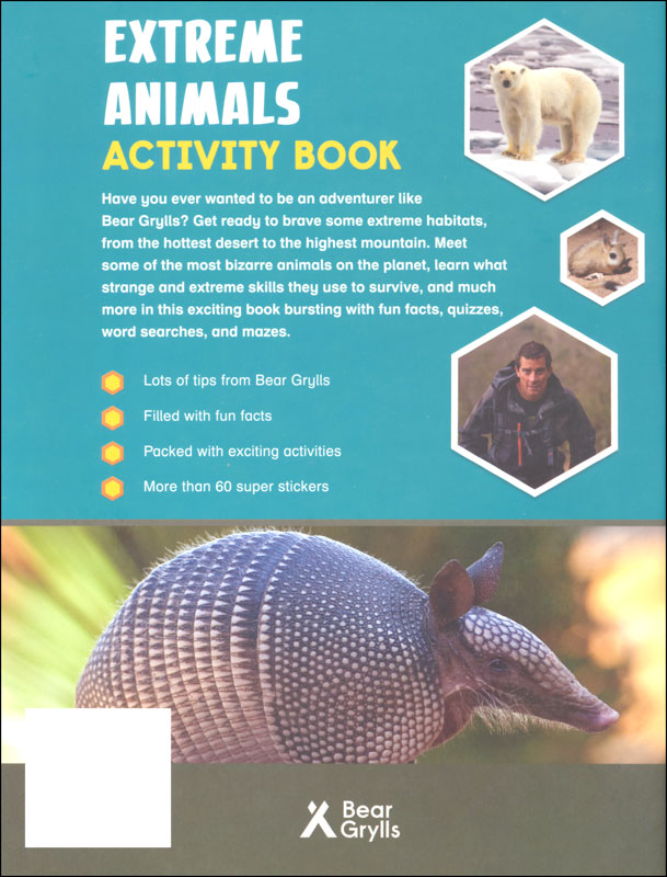 Extreme Animals Activity Book (Bear Grylls Activity Books) | Kane ...