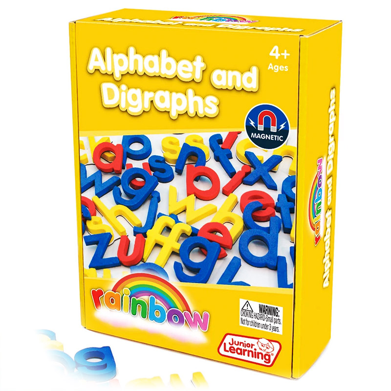 Rainbow Alphabet & Digraphs (Print)