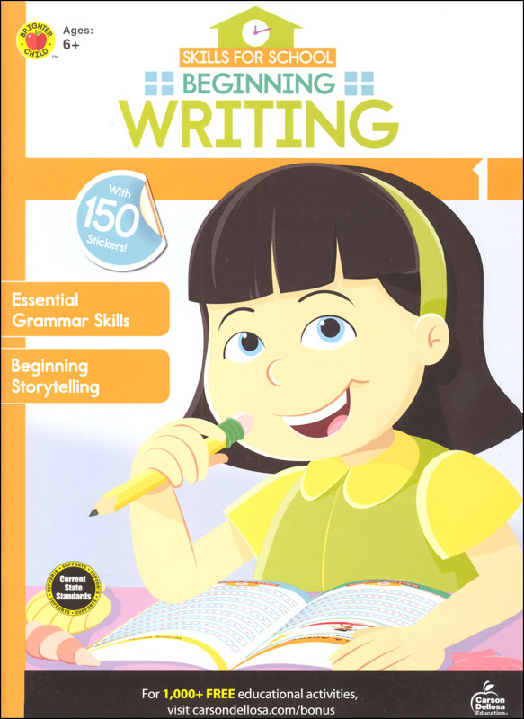 Skills for School: Beginning Writing