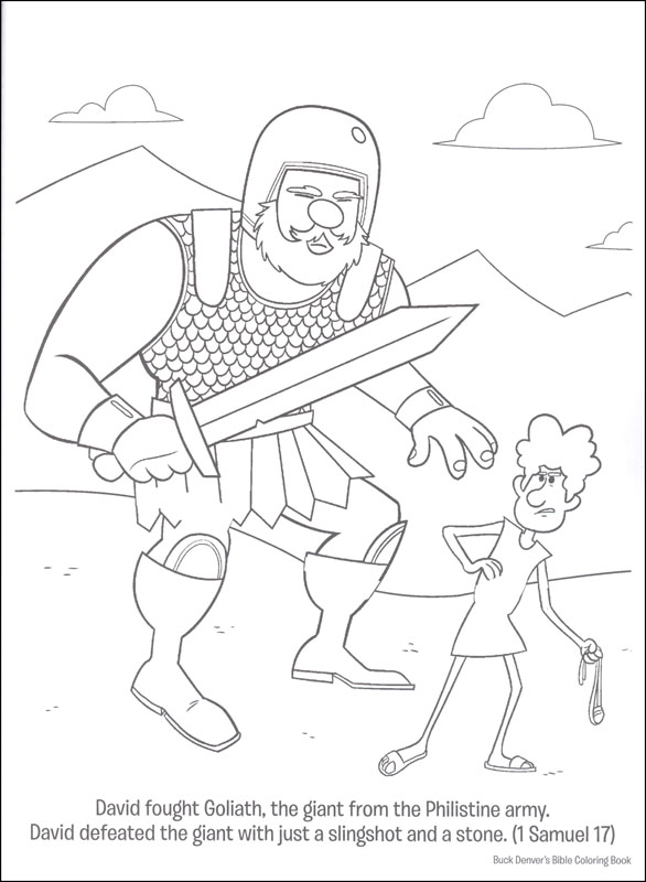 Buck Denver's Bible Coloring Book: Old Testament Stories | Jelly Telly ...