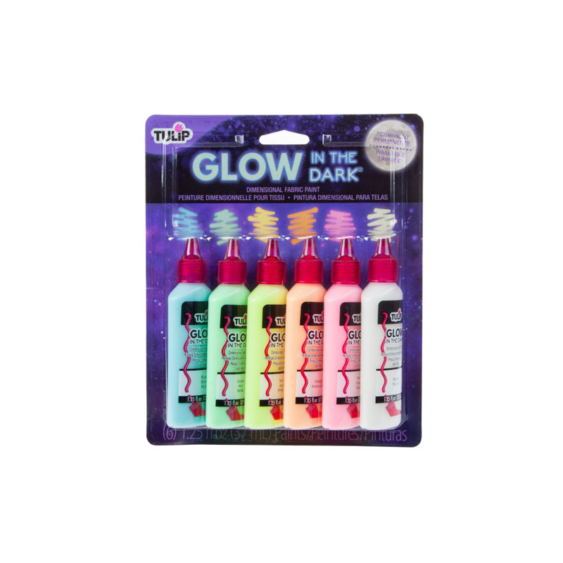 Dimensional Fabric Paint Glow