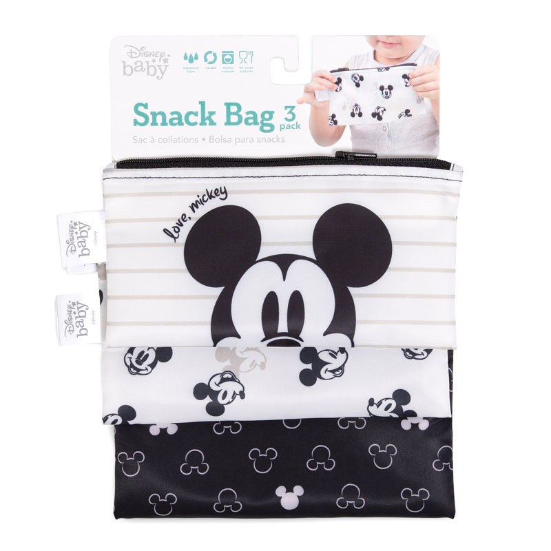 Reusable Snack Bag (3 pack) - Love, Mickey