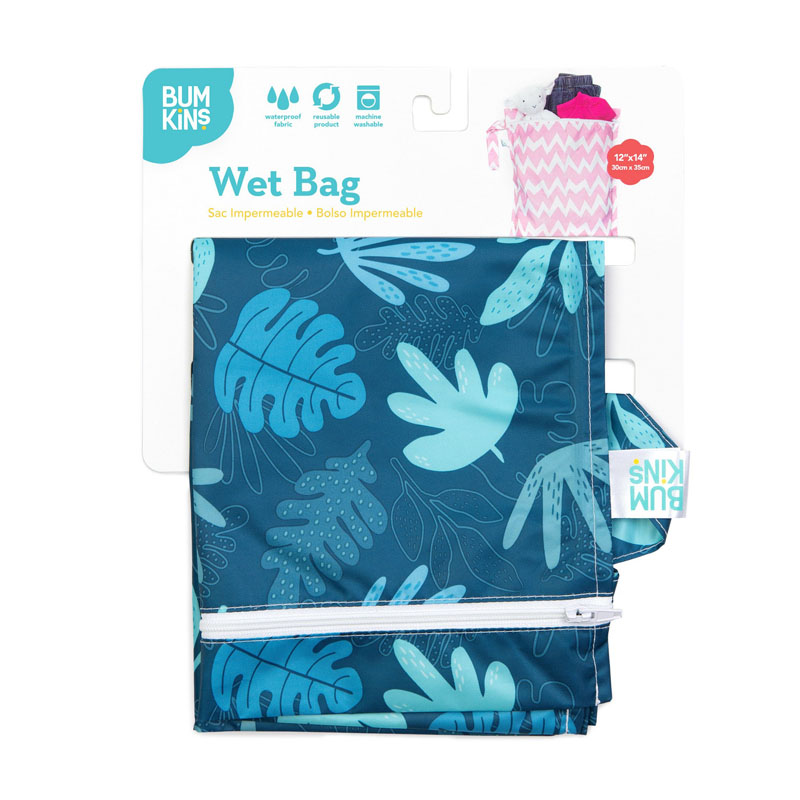 Wet Bag - Blue Tropic