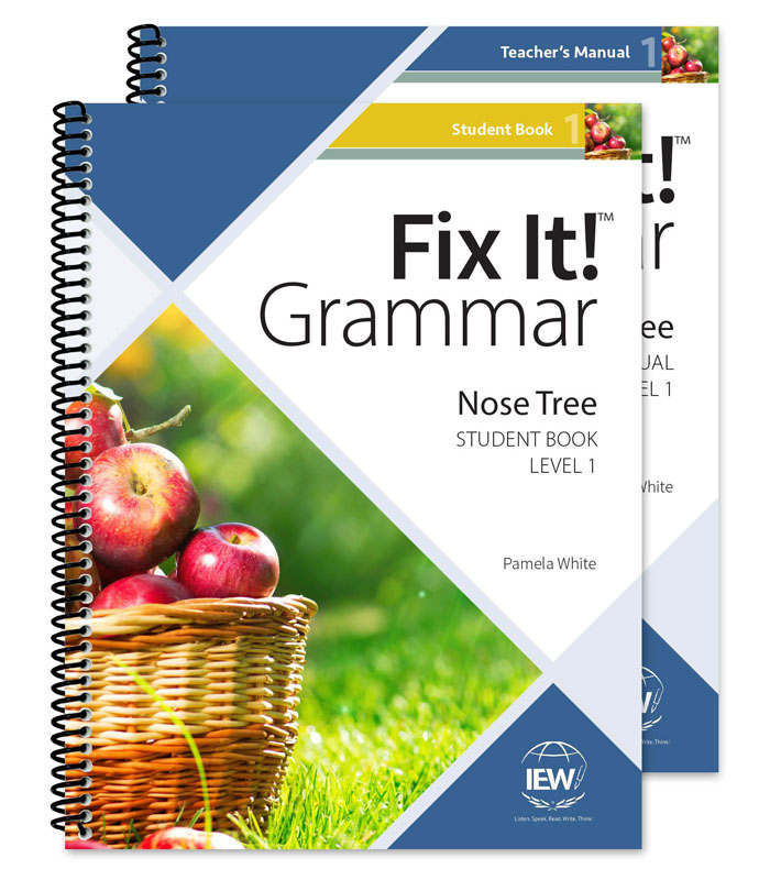 Fix It! Grammar: Level 1 Nose Tree (Teacher/Student Combo)