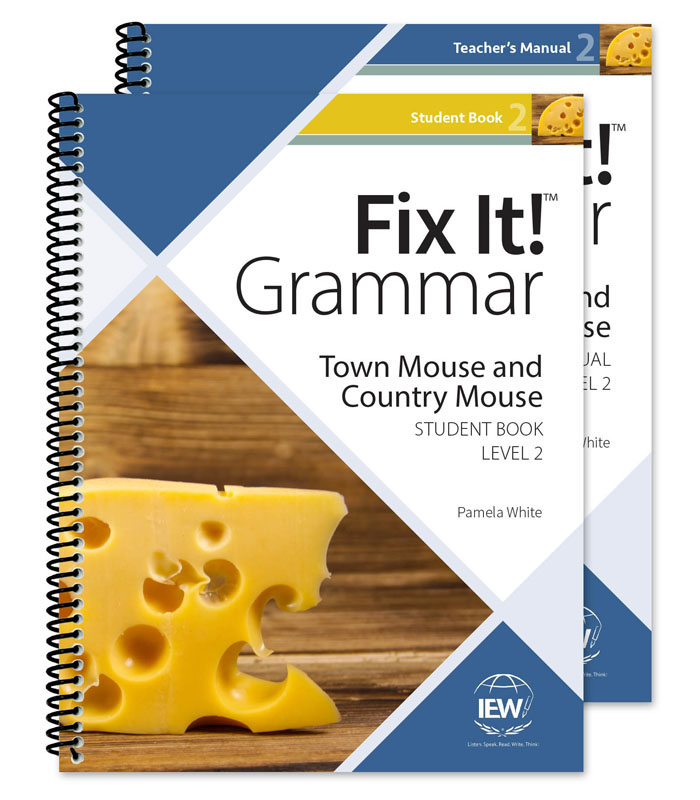 Fix It! Grammar: Level 2 Town Mouse/Country Mouse (Teacher/Student Combo)